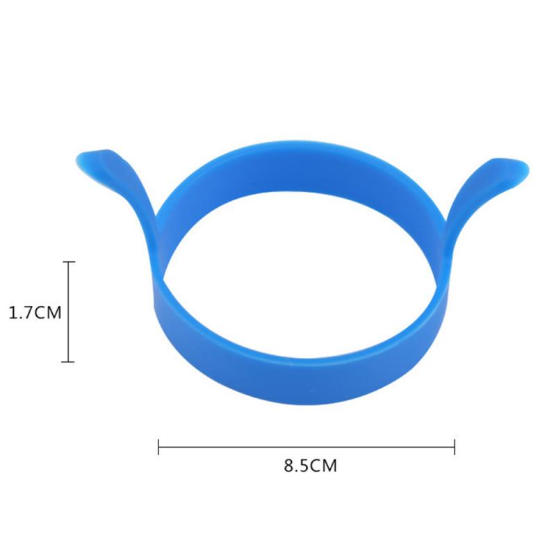1Pcs Food Grade Silicone Breakfast Omelette Ring Fried Egg Mold Egg Ring Pancake Cooking DIY Tool Frying Egg Moulds Kitchen Tool