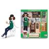 Seventeen Mimi Is Working Part-time At a Cafe, Pretending To Be a Barista, Assorted Colors Toy Set