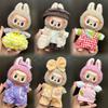 For 17cm Labubu Doll Clothes Fashion Clothes Hoodies Doll Clothes Color Match Hoodies Dolls Accessories Cute Decoration Little Cloths