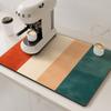 Coffee Machine Mat Drain Pad For Kitchen Non-slip Dish Drying Mats Quick Dry Tableware Faucet Placemat Dinnerware