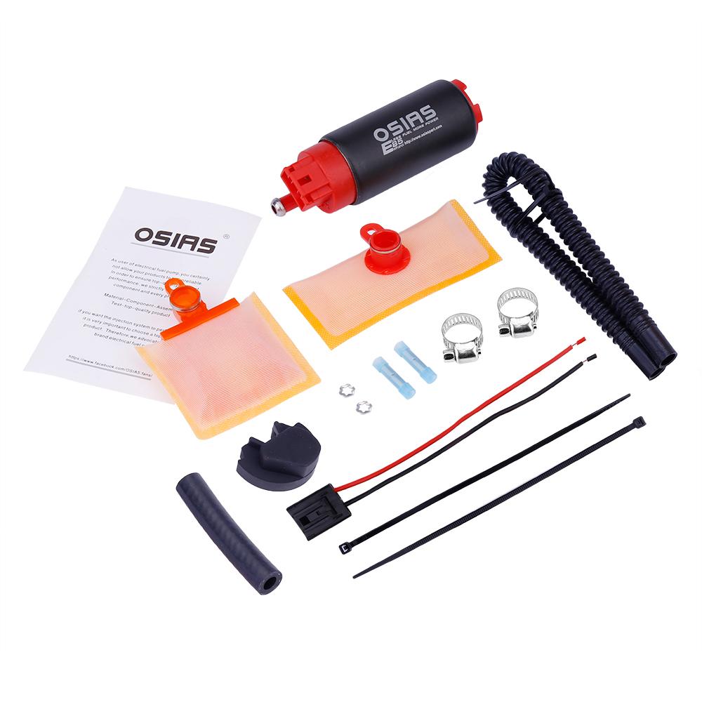 OSIAS 340LPH Compatibile E85 Pompa Carburante ad Alto Flusso "Sostituisce Walbro 255LPH GSS342" Per Honda Civic Accord Elantra Chevrolet Dodge