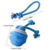 Interaction Motion Activated Dog Toy USB Rechargeable Electric Rolling Ball for Small to Large Breeds Dog Stress Reduce
