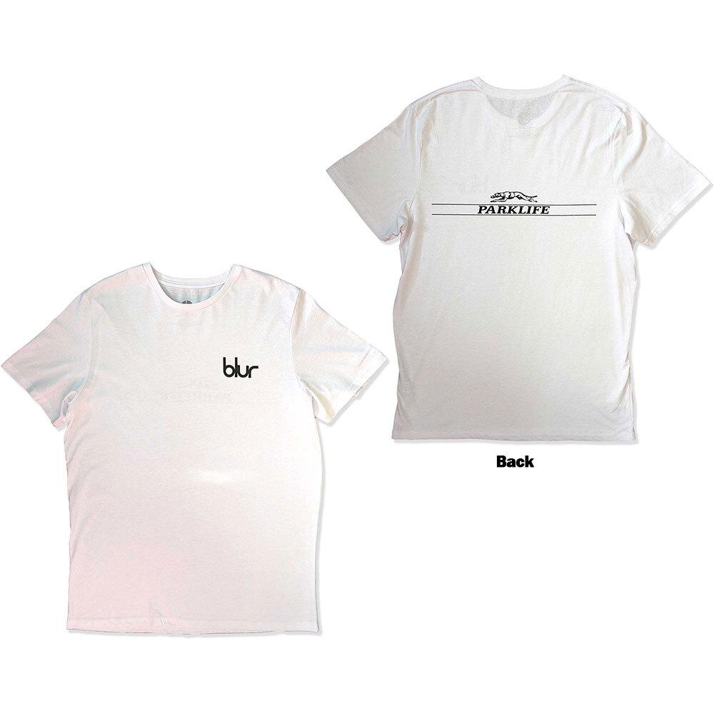 Blur Unisex Tshirt Pocket Blur Parklife (Back Print) (Medium) S