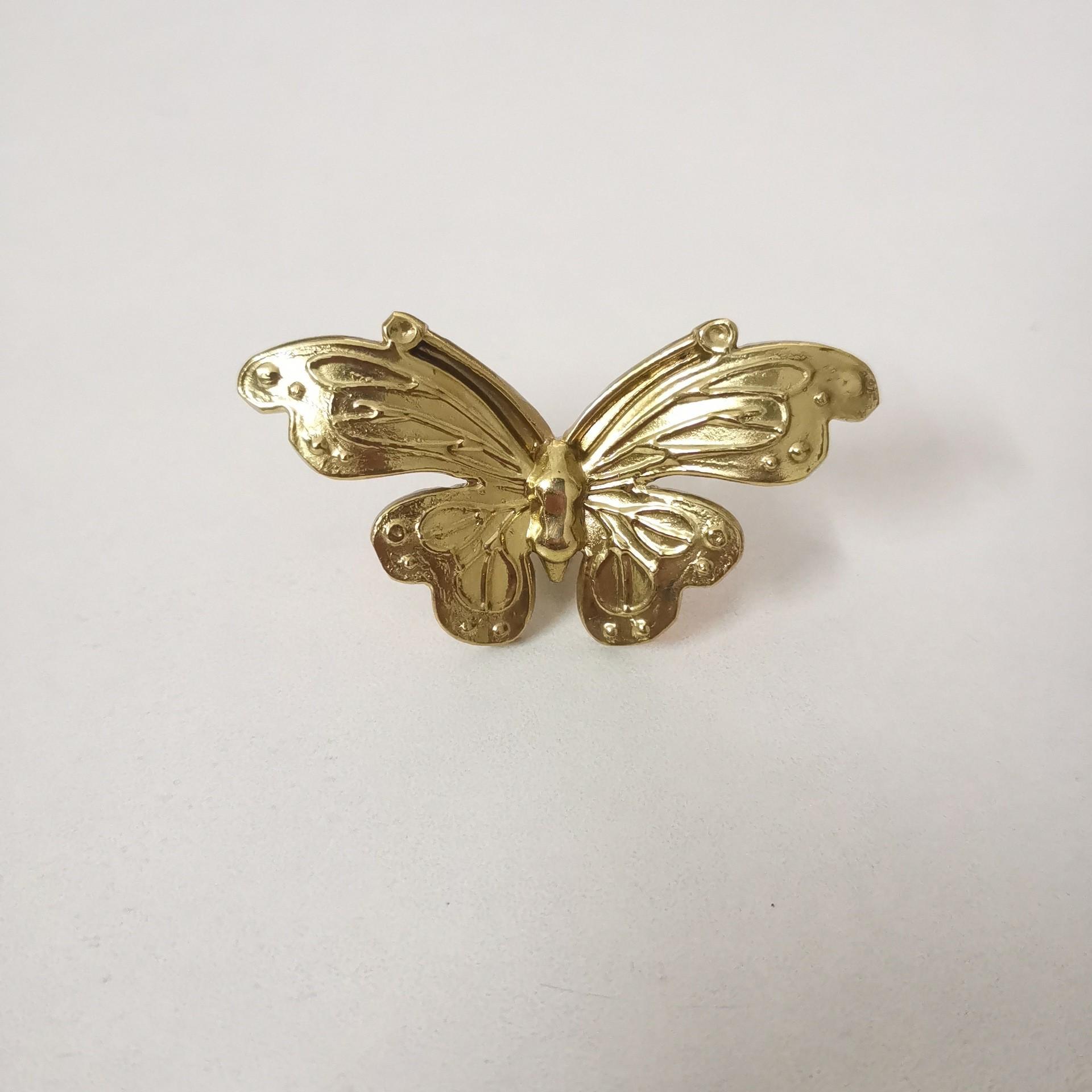 

Brass Forged Butterfly Handle for Cabinets and Drawers 55*28*20 mm
