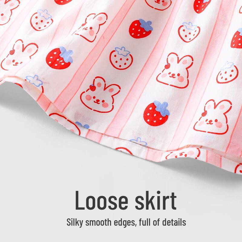 Youqi Girls' Summer Sleeveless Princess A-Line Dress