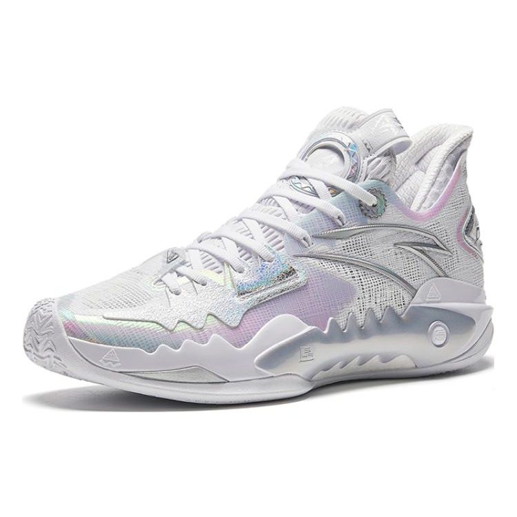 Anta Kyrie Irving X Shock Wave 5 Inheritance Men Sneakers White Grey 112331106-7