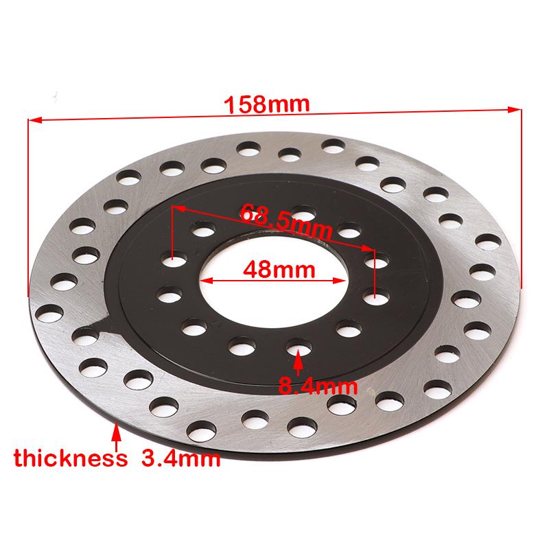 Kart 160mm foot lever hydraulic disc brake kit, applicable to 168cc kart ATV four pit off-road vehicle accessories