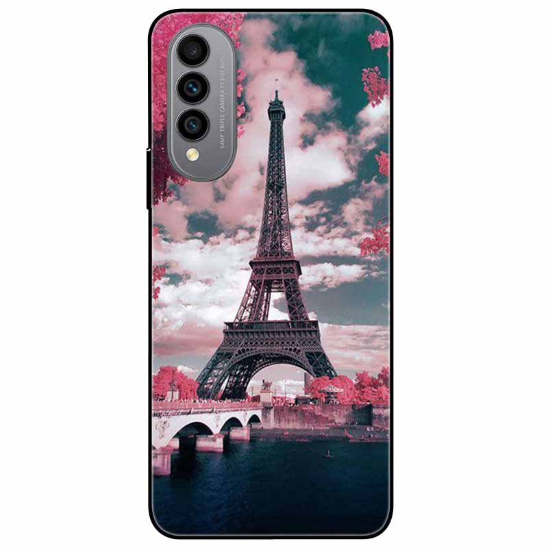 For Wiko T50 Case T 50 Phone Cover Soft Silicone Shockproof TPU Back Cases for Wiko T50 WikoT50 4G 6.6'' Fundas Coques Animal