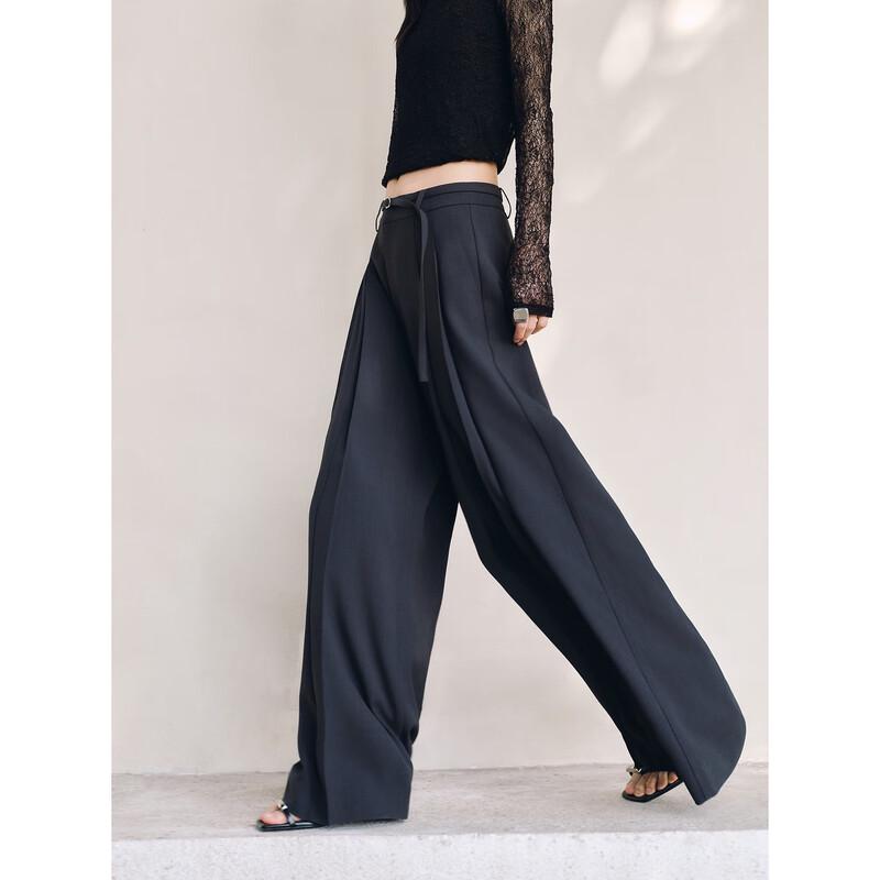 Peacebird Women's High-Waist Wide-Leg Palazzo Pants