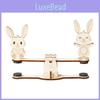 Träbaserad Hemgjord Kanin Magnetisk Vippbräda Monteringsset För Lärande
