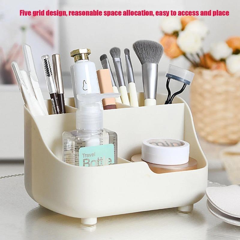 Desktop Pen Holder Large Capacity Cute Stationery Storage Box Creative Cartoon Pen Holder Girls' Storage Table
