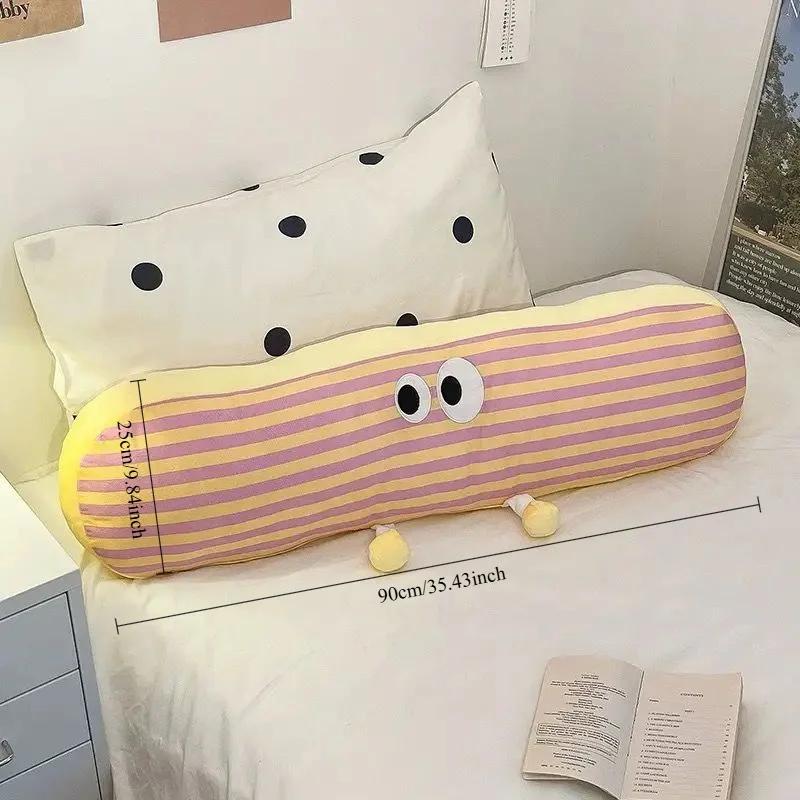 

Lovely Long Pillow Bedroom Girls Dormitory Girls Sleep on The Bedside Bed Leg Side Sleeping Cushion Cushion Pillow Can Be Disass