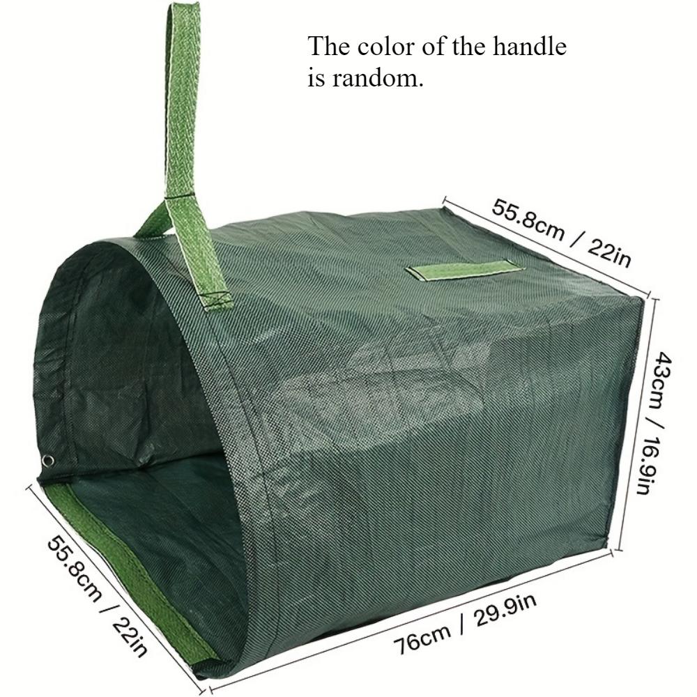 Garden Leaf Bag 200L Yard Dustpan Collection Leaf Bag, Yard Garbage Bag, Garden Leaf Debris Garbage Bag