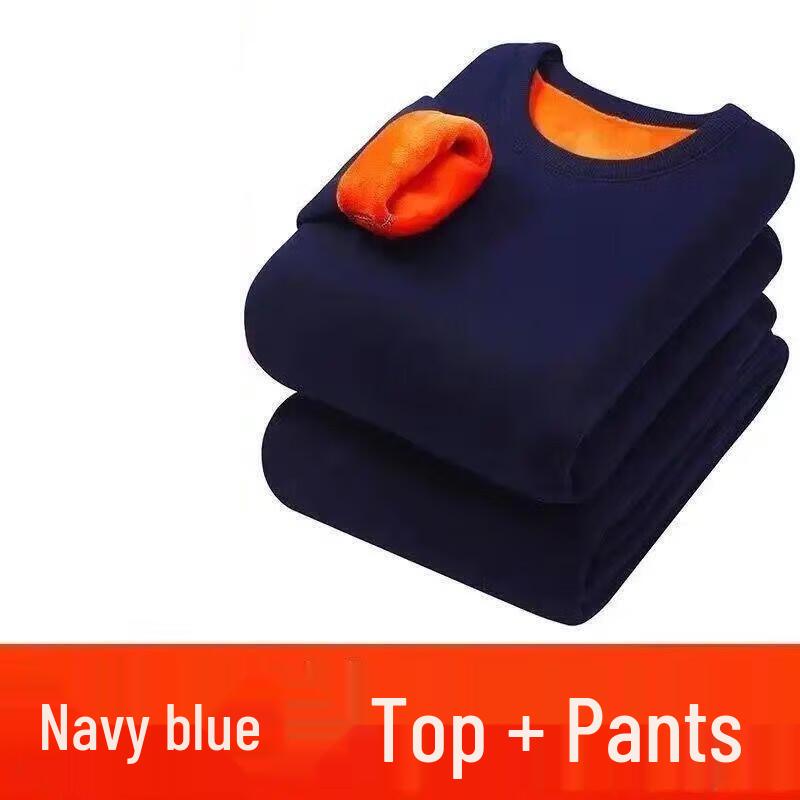 

Nanjiren Men s Thickened Golden Velvet Thermal Underwear Set 4XL