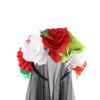 Elegantes Rosenblumen-Netz-Stirnband für Partys und Veranstaltungen