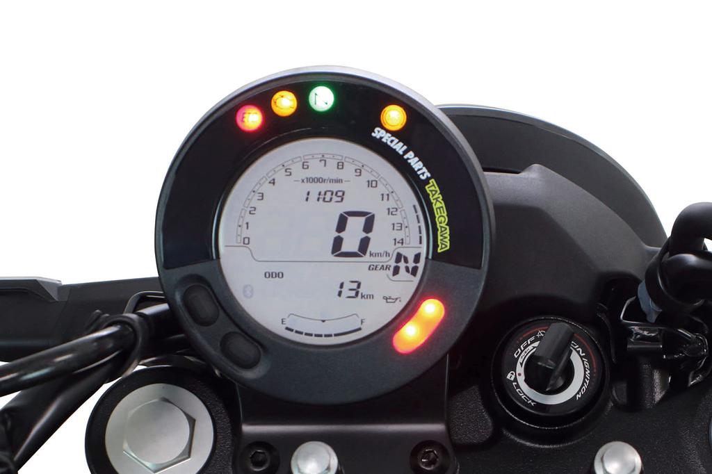 Special Parts Takekawa 05-06-0051 Meter Protective Film (Clear Glossy Type/Logo Full Color/1 Set) Eliminator/SE (8BL-EL400A)