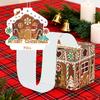 Christmas Money Box For Cash Gingerbread Man Festive Party Favors Money Pull Box For Cash For Family Friends Kids Adults Men