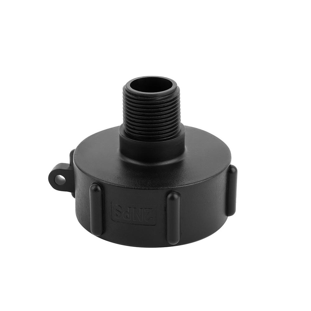 

Адаптер для воды IBC Tote Tank с мелкой резьбой 2 для соединения сливной пробки для садового шланга