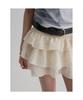 8SECONDS Tiered Mini Skirt Ivory