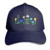 Scandinavian flowers with soaring bird Baseball Cap Low Profile Unstructured Unisex for Unisex Women Outdoor Golf Running Hiking