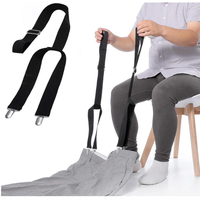 

Інструмент для допомоги одягати шкарпетки для літніх людей та людей з інвалідністю - Рішення без нахилу, легке одягання шкарпеток для вагітних жінок та людей з обмеженою рухливістю