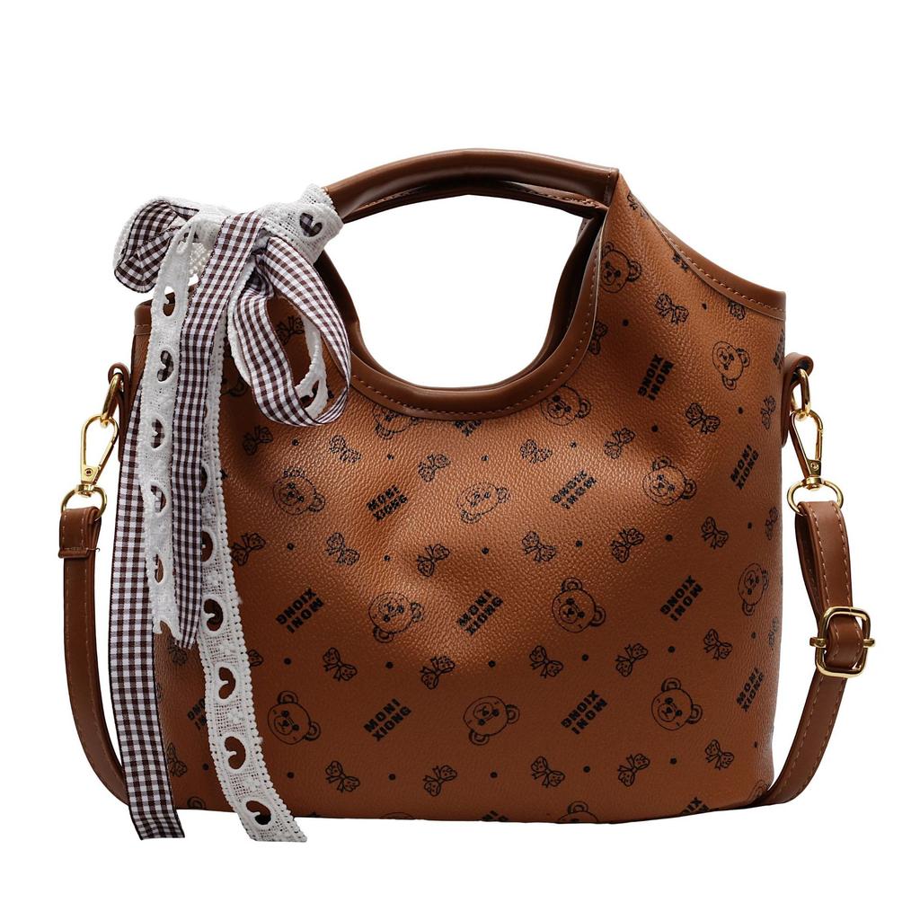 Popular bags for women, new fashiable French printed armpit tote bag, minimalist handbag, diagal cross bag