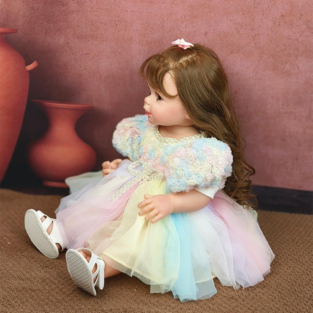 Кукла реборн 55 см — фото 4