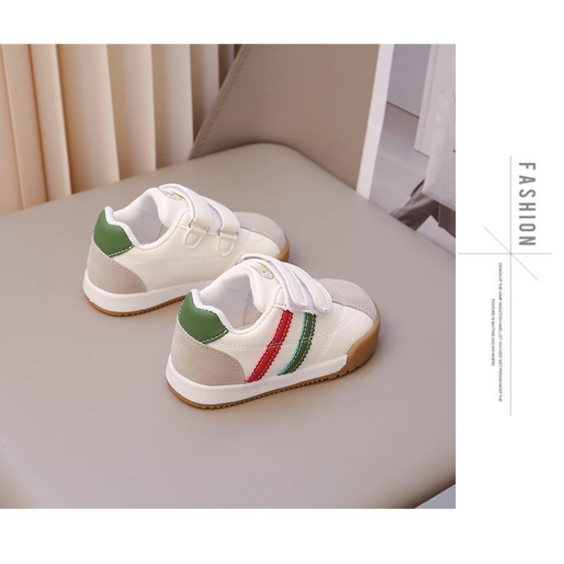 Kinder Freizeitschuhe Frühling und Herbst neue Kleinkindschuhe Jungen Baby weiche Sohle rutschfest Forrest Gump Schuhe Jungen weiße Schuhe Trend