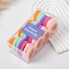 Large, high-elasticity hair ties for girls: gentle on hair, perfect for high ponytails, durable and ideal for students.