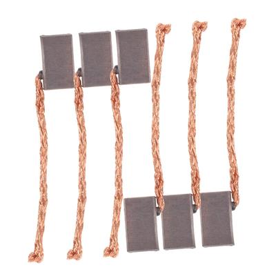 Beatifufu 6pcs Car Motor Carbon Brush Motor Brush Replacement Carbon Brush Tool Motor Brush