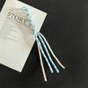 Creative Anti-Lost Knot Nylon Rope Keyring Colorful Braided Lanyard Keychain For Car Backpack Pendant Accessories Gift