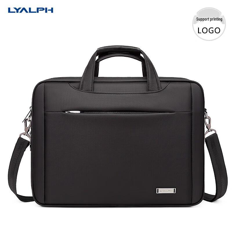 LYALPH 301 Мужская деловая сумка-портфель для ноутбука 15,6 дюйма