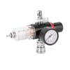1 4 Inch Car Air Compressor Filter Water Separator Trap Tools Kit With Regulator Gauge