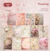 Flower Dance Series Creative Stickers: Handmade DIY Material for Student Journals