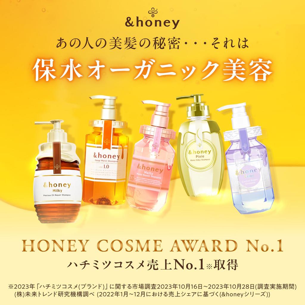 collaboration with Deep Moist Shampoo Treatment Limited Edition Pair Set Gift Set [Limited-edition JEONGHAN] &honey &