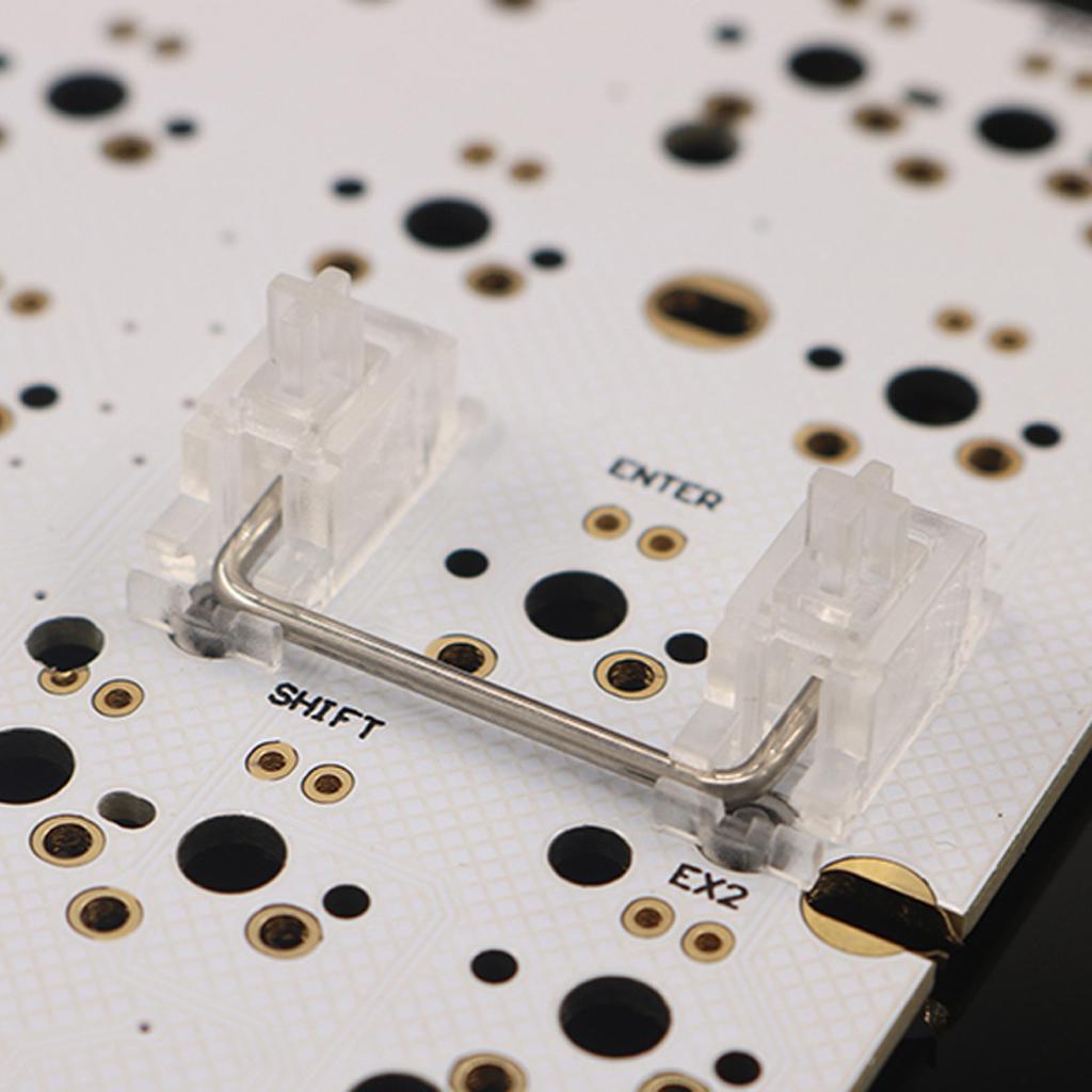 104 Keys Transparent ABS Keycaps Keycap OEM MX Switches Gaming Mechanical Keyboard Pcb Mounted Stabilizer Case