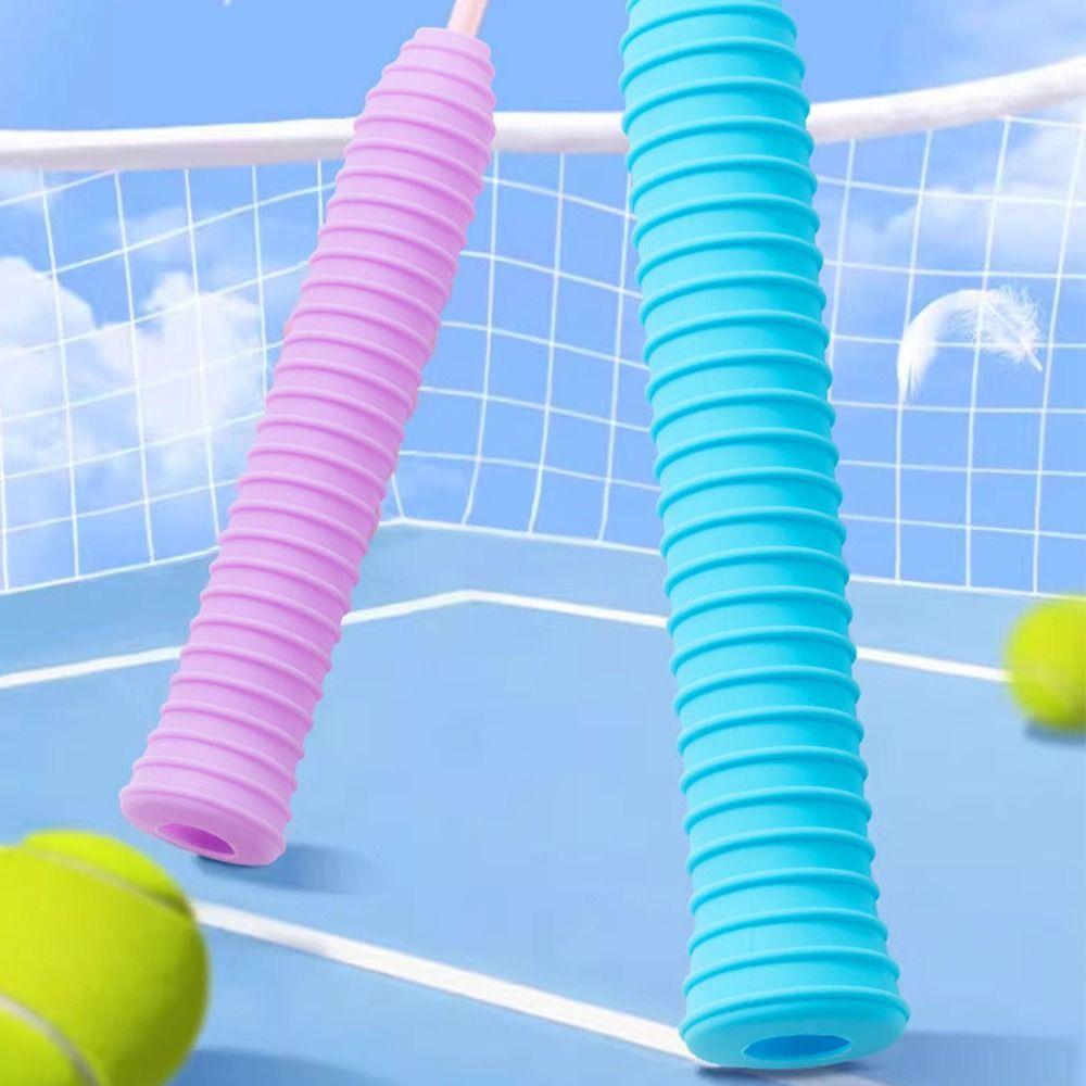 Multicolor Silicone Grip Cover Silicone Handle Cover Creative Badminton Grip  Fishing Rod