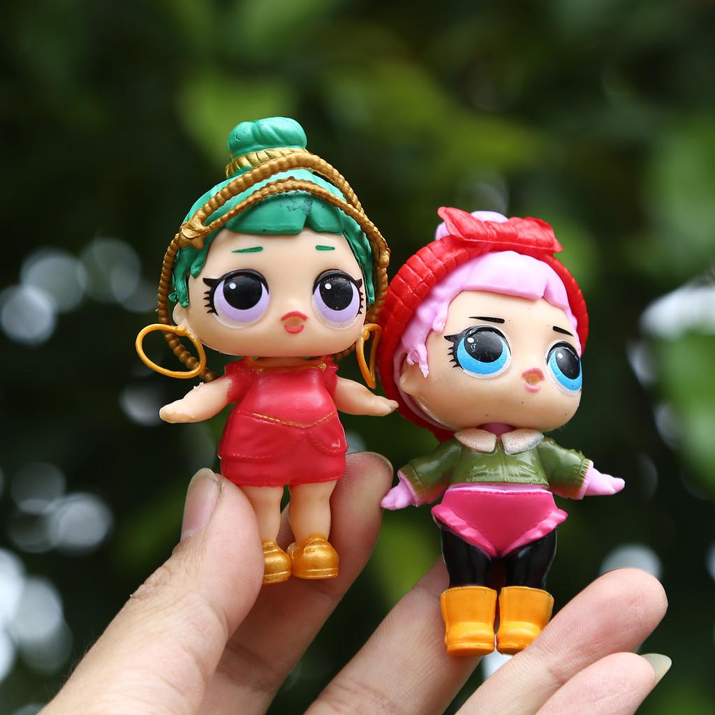 Lol Surprise Pvc Doll Figures With Micro Landscape Decor For Kids And Collectors