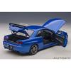 AUTOart 1/18 Scale Nissan Skyline GT-R (R34) V-Spec II Bayside Blue Finished Model 77408