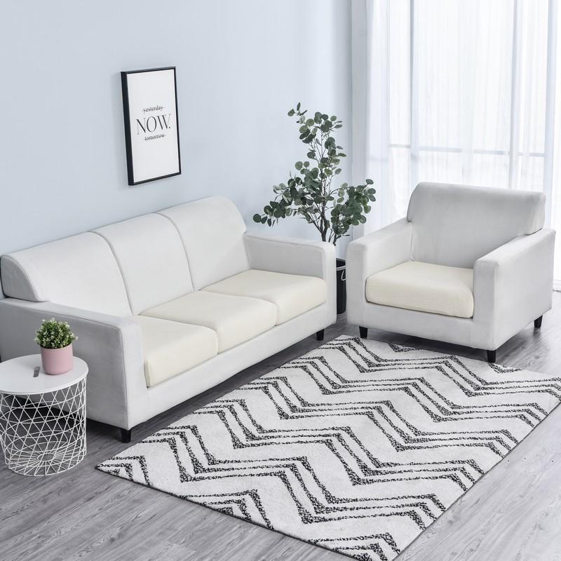 Poszewki na poduszki do sofy Wysoka elastyczność Waflowe Łatwe do zainstalowania Uniwersalne na cztery pory roku Dekoracyjne Sofa Domowe Biuro Użycie