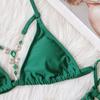 Swimwear Sexy Hollow Retro Crystal Diamond Bikini Strap Women's Swimwear