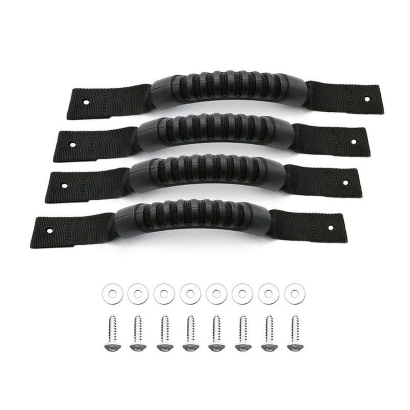 2/4Pcs Universals Canoes Boats Mount Carry Handle Ergonomic Luggage Case Handle for Kayaks Repair Accessories Enduring