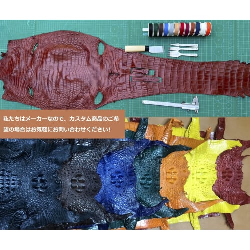 Vinacreations 22mm Black Crocodile Watch Strap with D-Buckle, Men's Alligator Replacement Watch Band with Quick Release Spring Bars, Gold Wrist Strap,