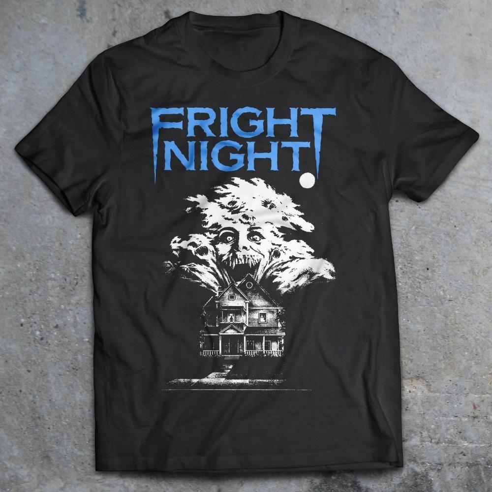 Fright Night 1985 Horror Movie TShirt 80s Horror Shirt Creepshow Lost Boys Videodrome ReAnimator Night of The Creeps Vampires