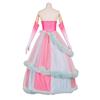 Wicked Glinda Cosplay Dress For Halloween Anime Role Play