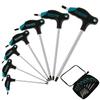 7Pcs T Handle Wrench Set T15-T45 Magnetic T Handle Hex Screwdriver with Anti-slip Grips Home Auto Bike Maintenance Hand Tools