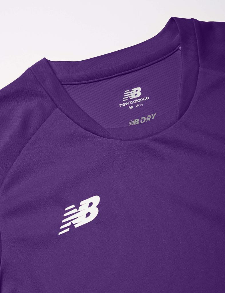 Kurzarm Dry Game Shirt Lila Japan L zu japanischer Größe [New Balance] T-Shirt (JMTF0488) (PRP) (Äquivalent L)