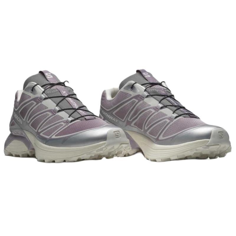 SALOMON XT Pathway 2 Breathable And Lightweight Low Top Casual Trail Running Marathon Running Shoes Unisex Nirvana Gray Sneakers 477237
