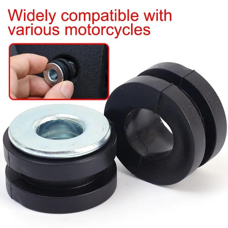 M10 Motorcycles Rubber Cushion Washers Shock Bushing Pressure Buffer Washer Bolt Assortment Kits Motorcycle Grommets Accessories