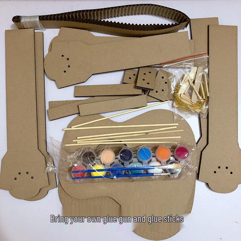Handmade DIY Musical Instruments & Teaching Aids from Recycled Materials
